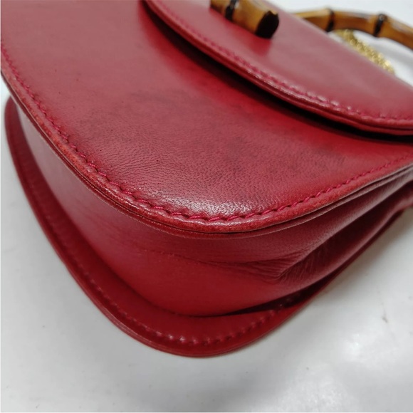 Gucci Bamboo Super Mini Bag pink reddish - Picture 4 of 8
